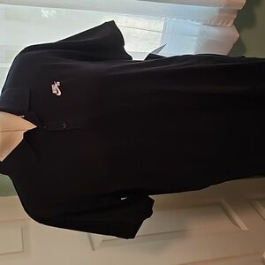 NWT Nike SB Men's Black Pique Polo Shirt Size XL